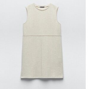 Zara beige tank top dress